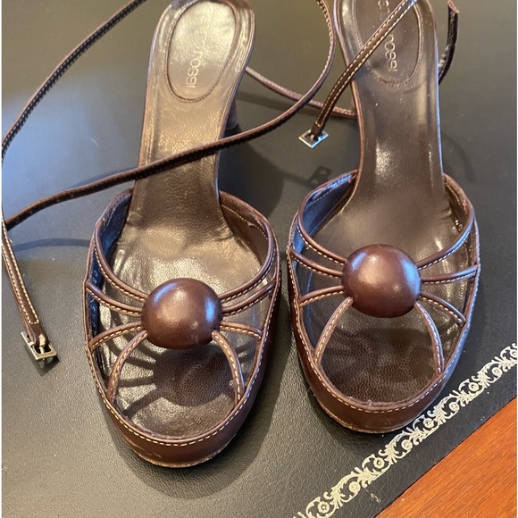 Sergio Rossi Brown Women's Sandals - Picture 3 of 7